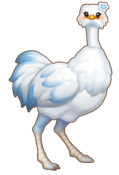 Snow Ostrich