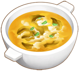 Seaweed Egg Drop Soup